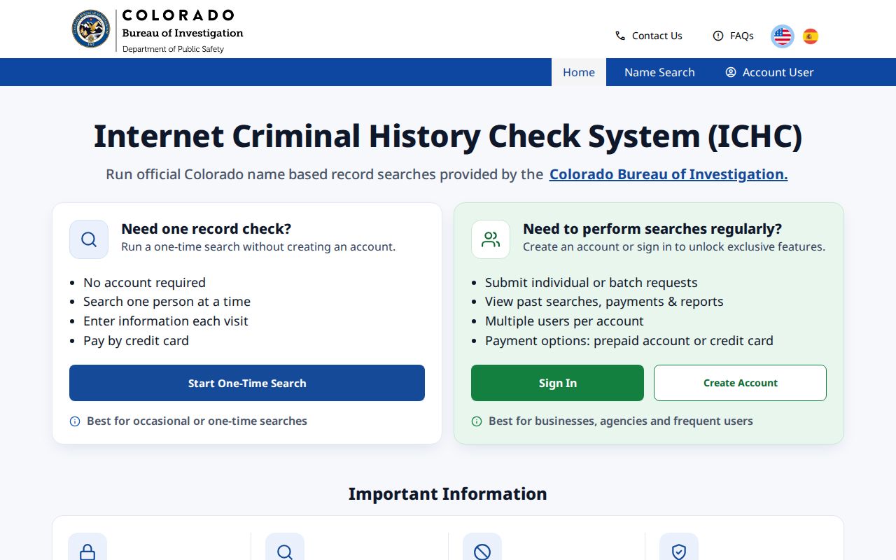 Delta County criminal court records Colorado Bureau of Investigation records check