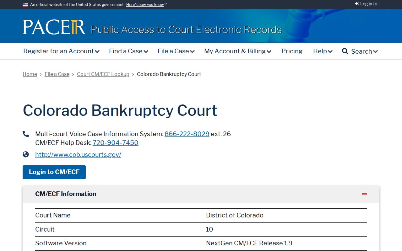 Delta County probate records PACER bankruptcy lookup distinction